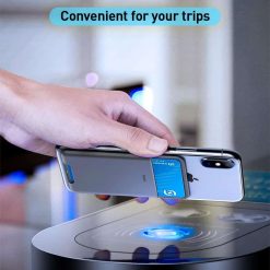 Miếng dán silicone sau lưng điện thoại chứa thẻ card thương hiệu Baseus