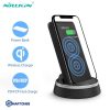 Pin dự phòng 2 in 1 NillKin NKA08 kèm dock sạc, sạc không dây 10W , sạc nhanh QC 3.0 và PD 18W dung lượng 10.000mAh cho X/11/11 Pro/ Galaxy S10 / Note 10..