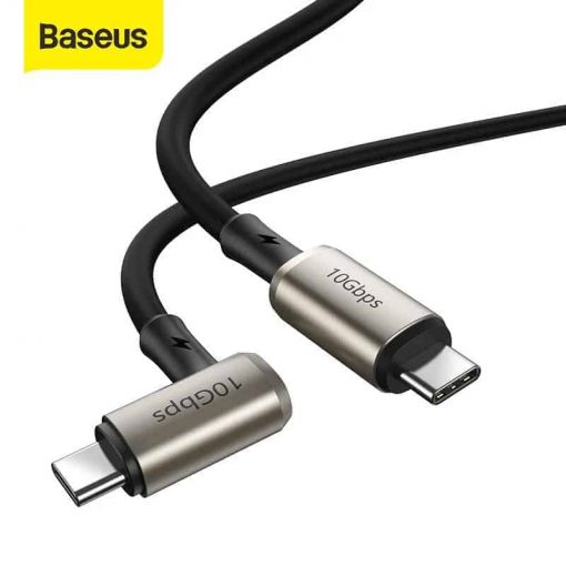 Cáp sạc Baseus Hammer chuẩn type C Gen3.1 PD 100W sạc nhanh QC 4.0, truyền tải data 10Gpbs, xuất hình ảnh 4K, dài 150cm
