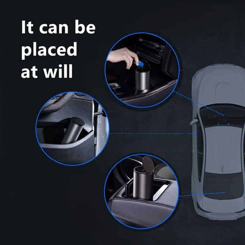 Hộp đựng rác mini Baseus Car Trash Can - Ảnh 5