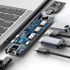 Usb Hub Baseus 7 In 1 Thunderbot 05