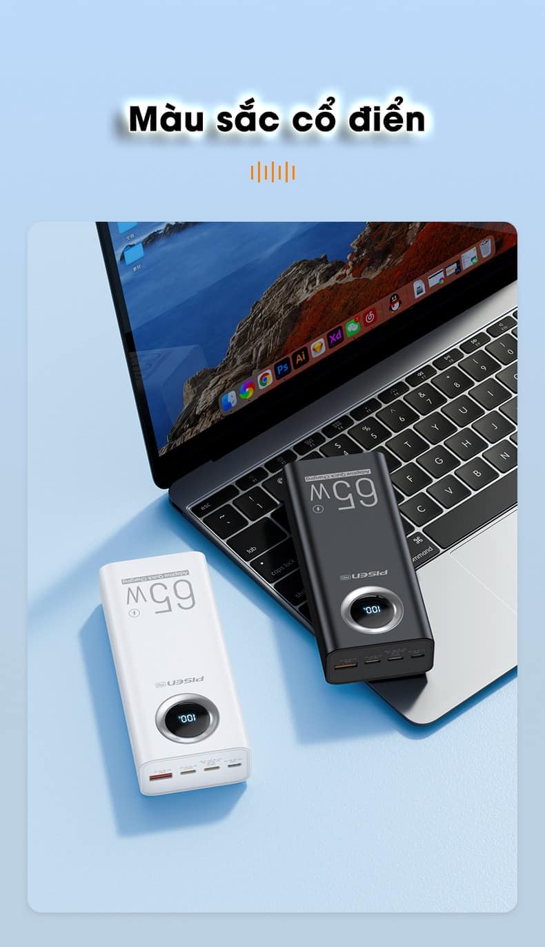 Sạc Dự Phòng Pisen Pro 16