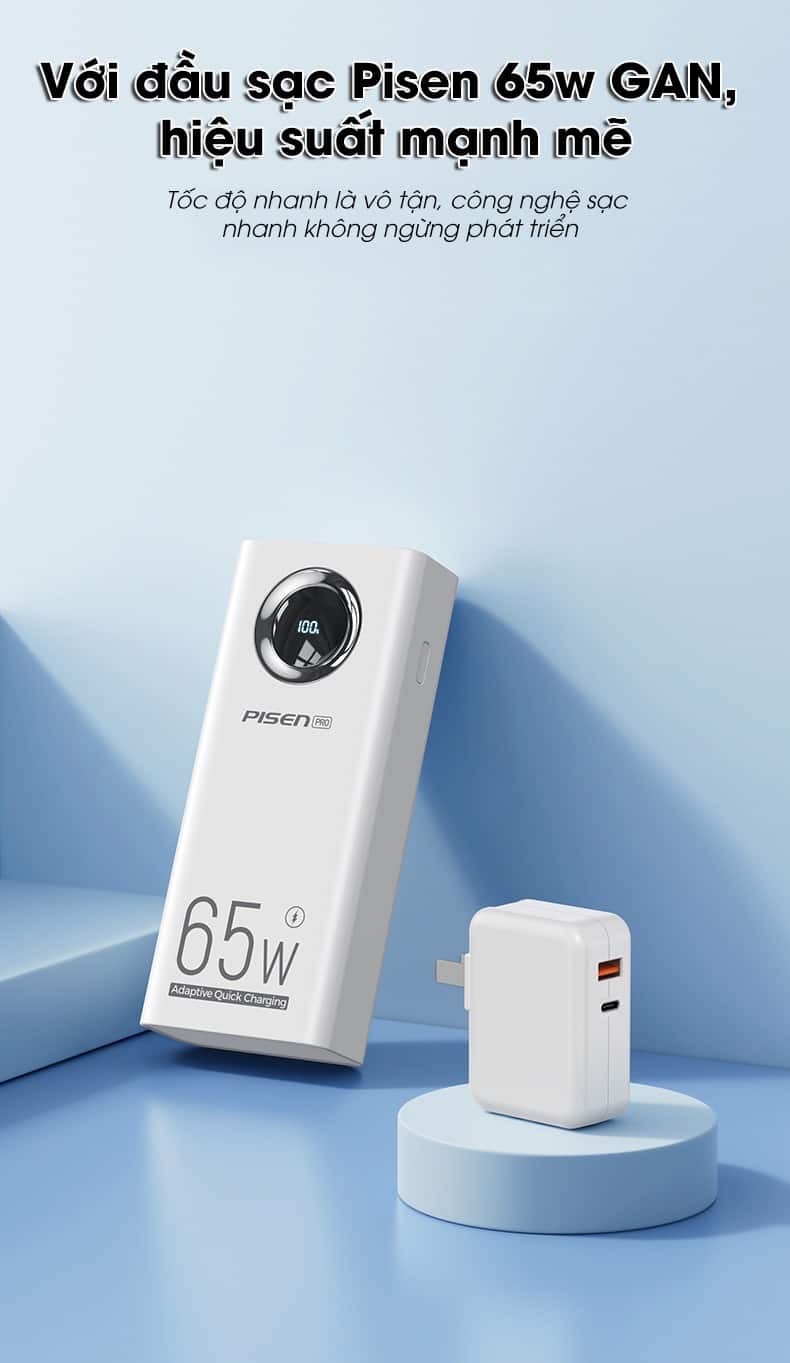 Sạc Dự Phòng Pisen Pro 17
