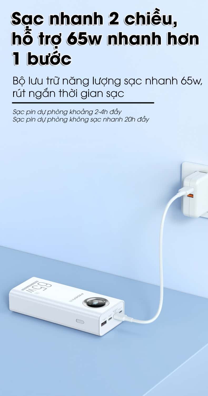 Sạc Dự Phòng Pisen Pro 9