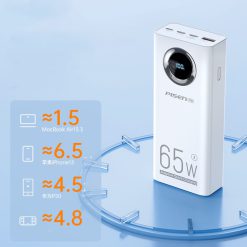 Sạc Dự Phòng Pisen Pro Digital Powerlap 65w 2