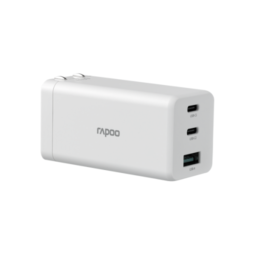 Củ Sạc Rapoo Pa65l 65w 3 Cổng (2xusb C + 1xusb A).1