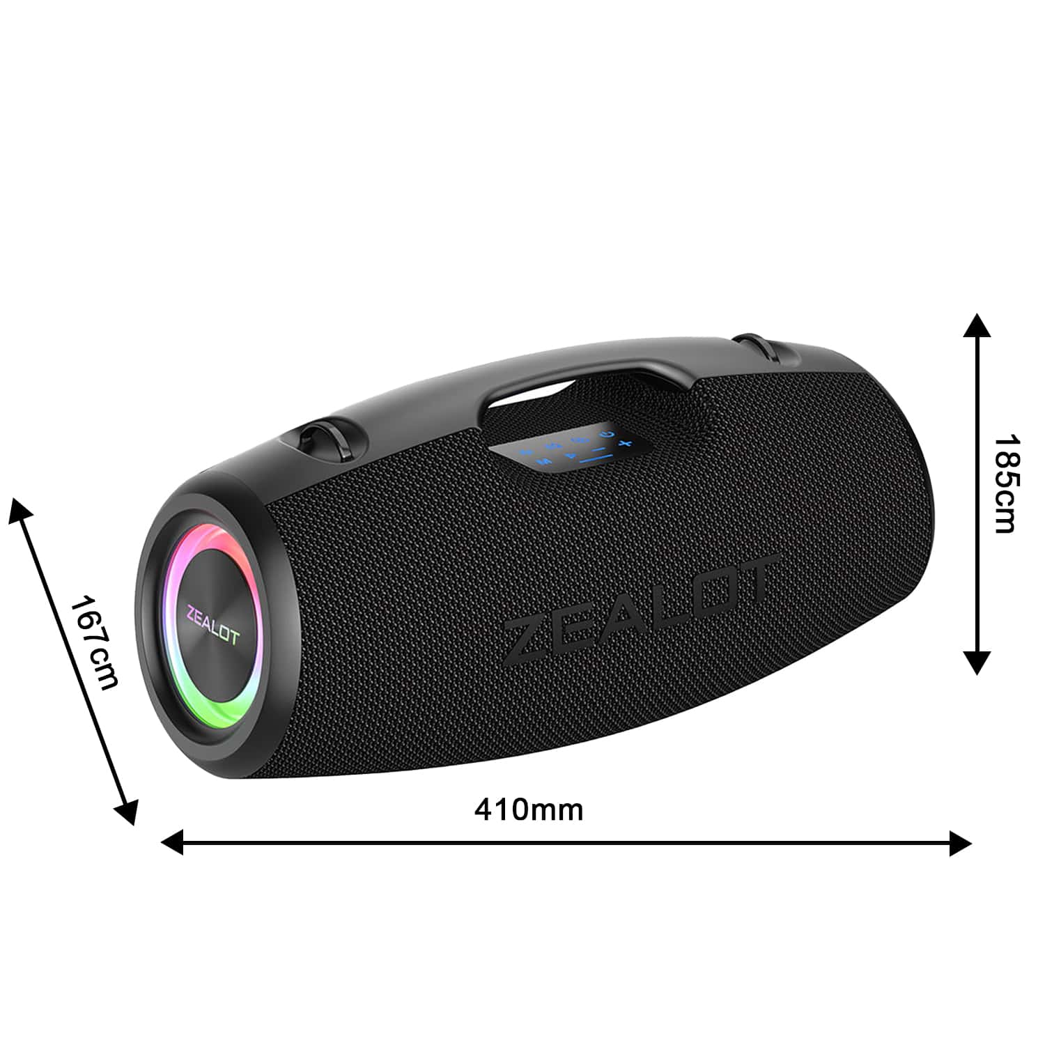 Loa di động Zealot S78 Party Box 100W (Bluetooth 5.2, Chống nước)