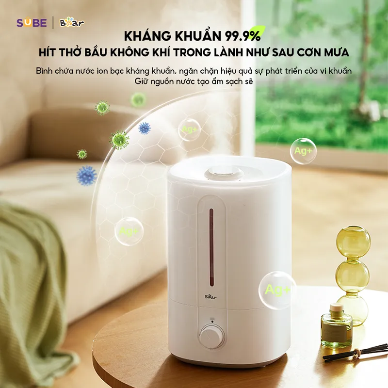 Máy tạo độ ẩm Bear phun sương SB-TA50M 5L - Ảnh 15