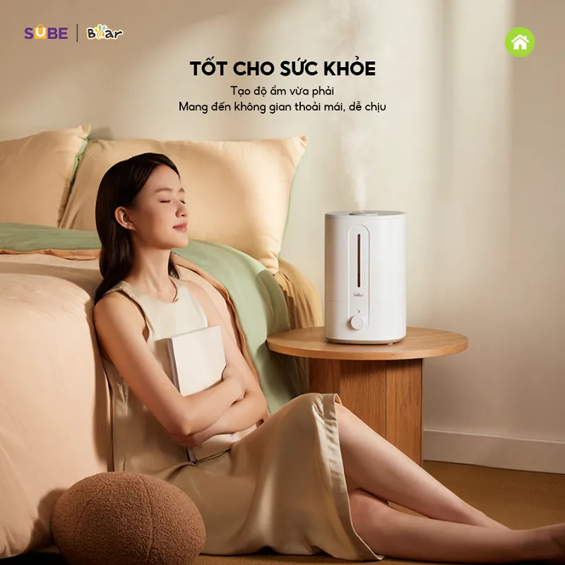 Máy tạo độ ẩm Bear phun sương SB-TA50M 5L - Ảnh 11