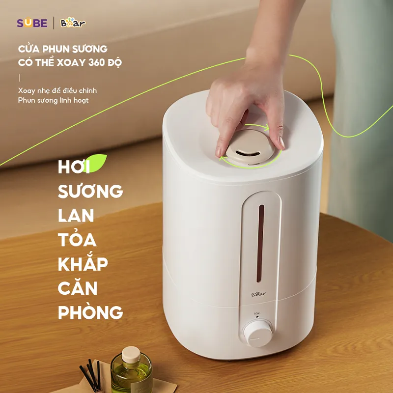 Máy tạo độ ẩm Bear phun sương SB-TA50M 5L - Ảnh 14