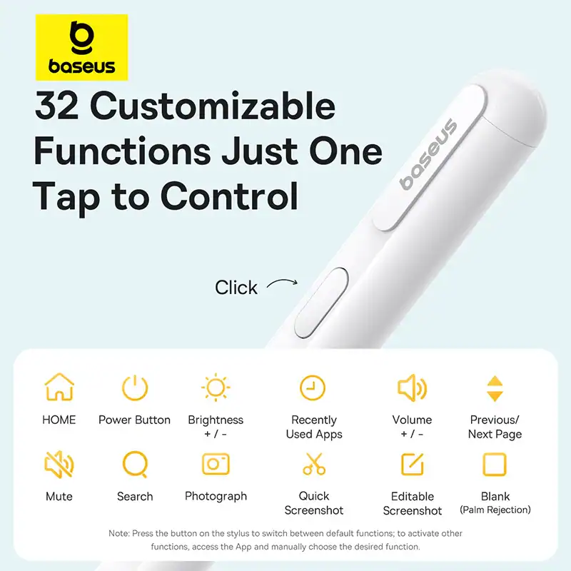 Bút cảm ứng Baseus Smooth Writing 3 cho iPad – Sạc có dây Type C