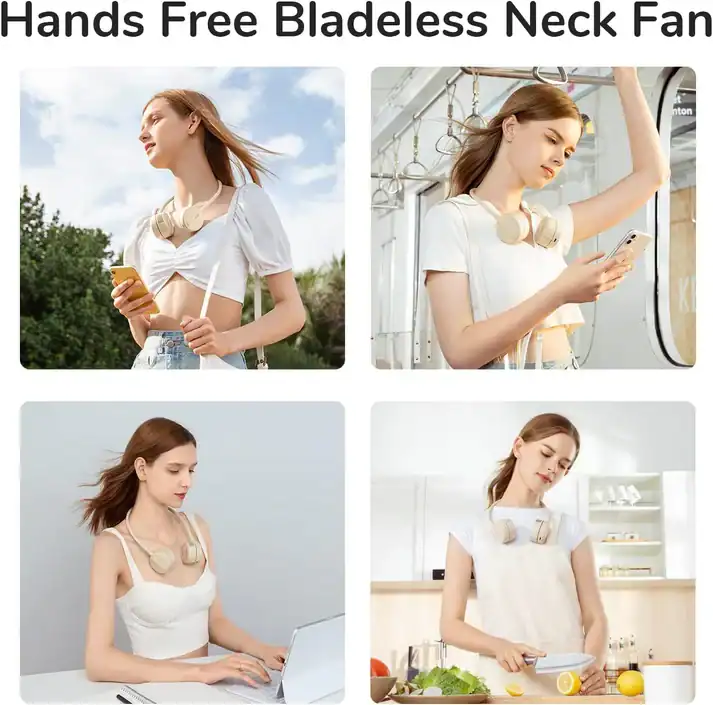 Quạt Đeo Cổ Di Động JISULIFE Neck Fan Life 1 FA25
