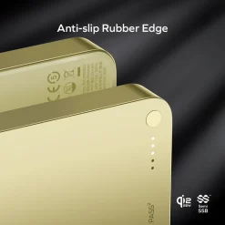 Pin dự phòng Momax 1-Power S.Pass² 10000mAh Qi2 25W công nghệ pin bán thể rắn SSB ( IP163)