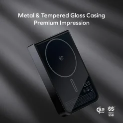 Pin dự phòng Momax 1-Power S.Pass² 10000mAh Qi2 25W công nghệ pin bán thể rắn SSB ( IP163)