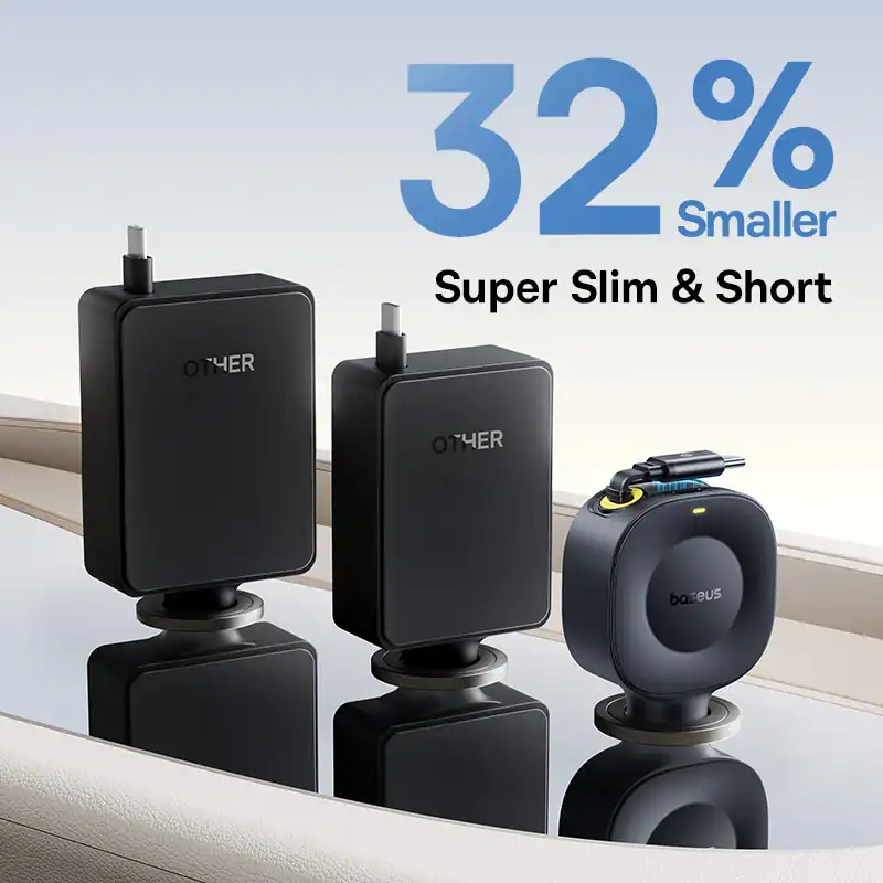 Tẩu Sạc Cho Ô Tô Baseus PrimeTrip VR2 30W ( Tích hợp cáp )