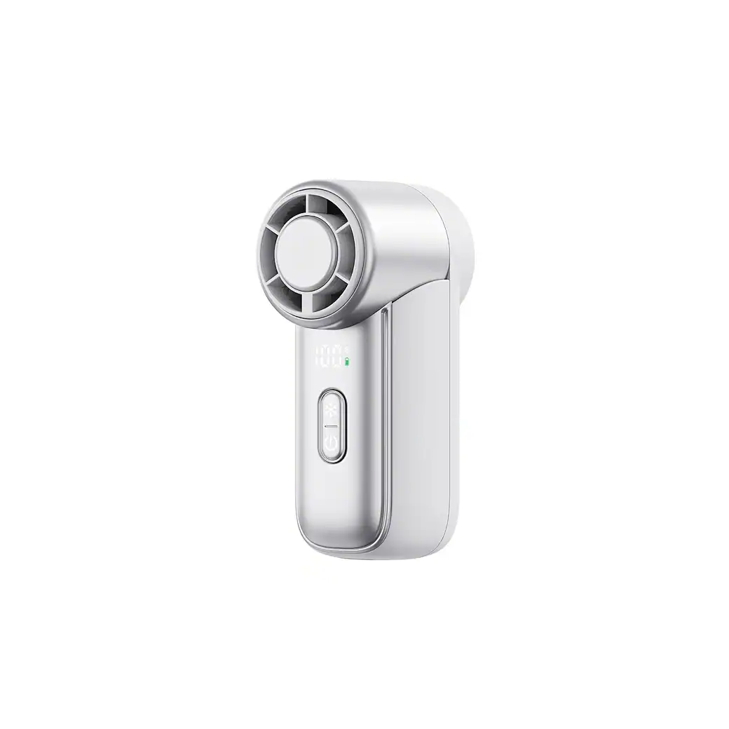Quạt cầm tay WIWU ICE CORE WI-FS018 kết hợp sò lạnh ( 3000mAh) – Bạc