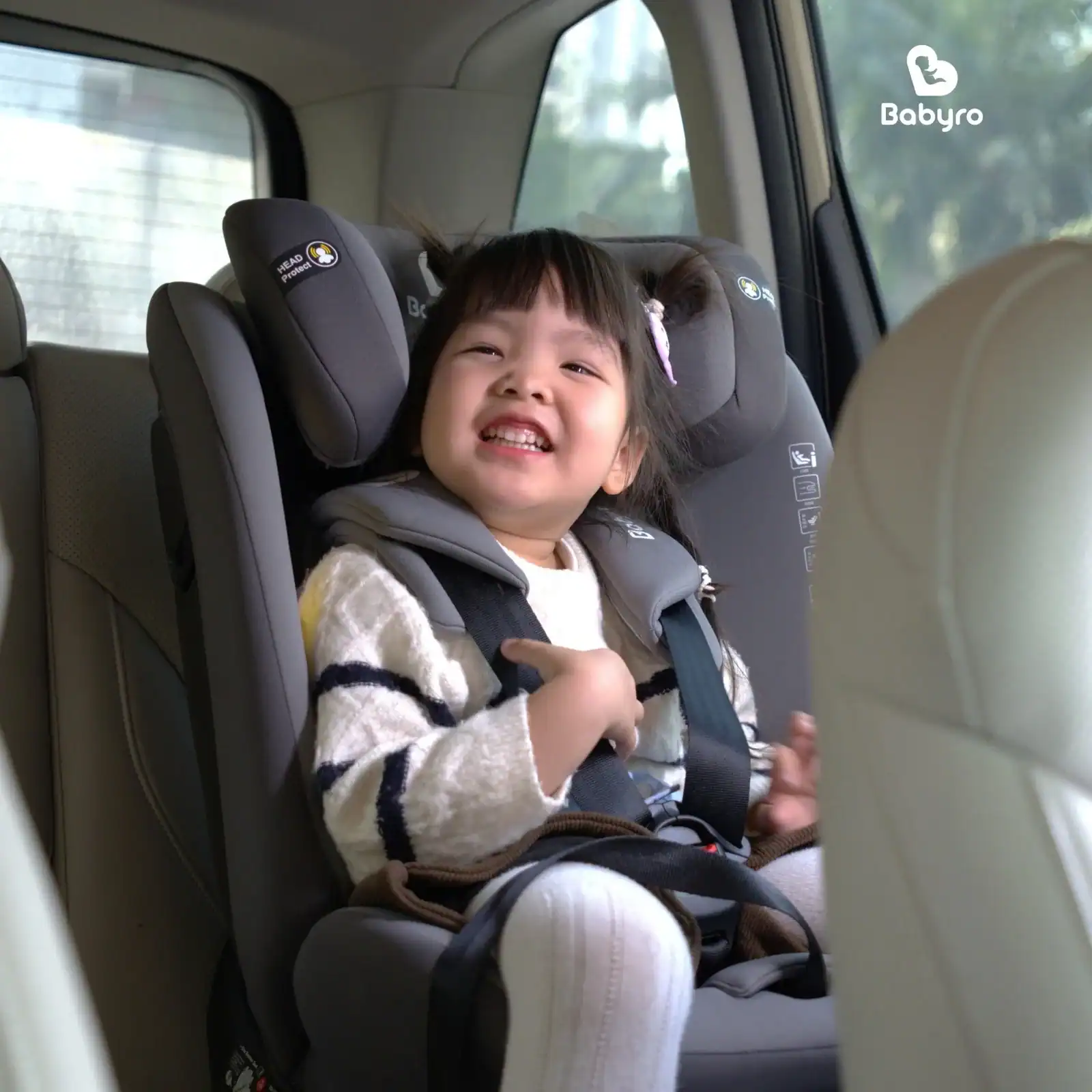 Ghế ô tô trẻ em Babyro