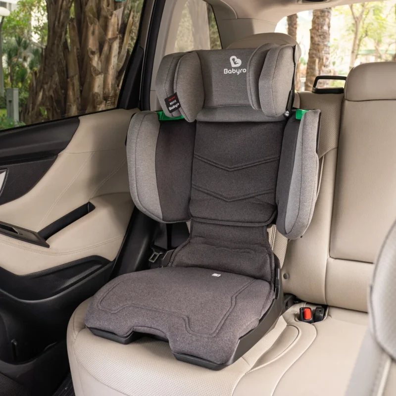 Ghế trẻ em trên ô tô Babyro I-trek gấp gọn ( isofix, cho trẻ 3-12 tuổi ) Bảo hành 9 năm