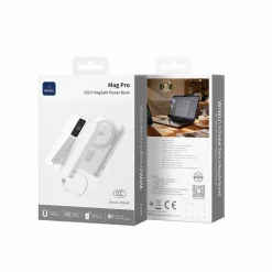 Pin dự phòng WIWU MAG PRO LP005FX sạc từ tính chuẩn QI2 (10000mah )