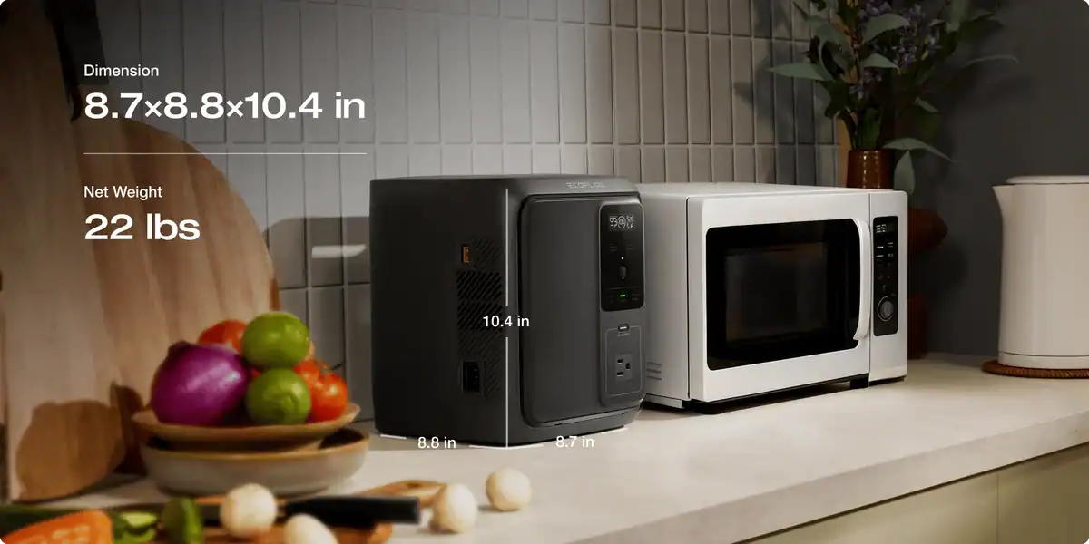 Trạm điện di động EcoFlow DELTA 3 Air 1000 (UPS 10ms)