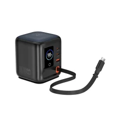 Trạm Sạc Để Bàn WIWU WARRIOR 100W GaN (WI-G039) kèm cáp C dài 100cm 2C1A