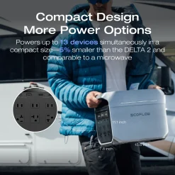 Trạm sạc EcoFlow Delta 3 Plus | 1024Wh 1800W