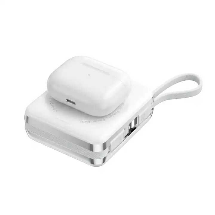 Pin dự phòng WiWU Mag Plus XF17 3 in 1 ( 10.000mAh | 20W | Sạc đồng hồ | Tai nghe | Từ Tính | Chuẩn CCC)
