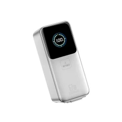 Pin dự phòng WIWU Power Mega PM501 tích hợp chân sạc 3 in 1 ( 15000mAh | 67W | Cáp C | Chuẩn CCC)