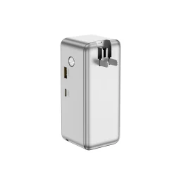 Pin dự phòng WIWU Power Mega PM501 tích hợp chân sạc 3 in 1 ( 15000mAh | 67W | Cáp C | Chuẩn CCC)