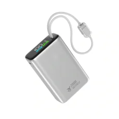 Pin dự phòng WIWU POWER PLUS WI-P092 ( 20.000mAh | 45W | Tích hợp cáp C+ L | Chứng nhận CCC )