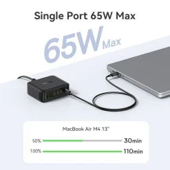Trạm sạc để bàn Baseus EnerFill FH21 4C+2U 120W