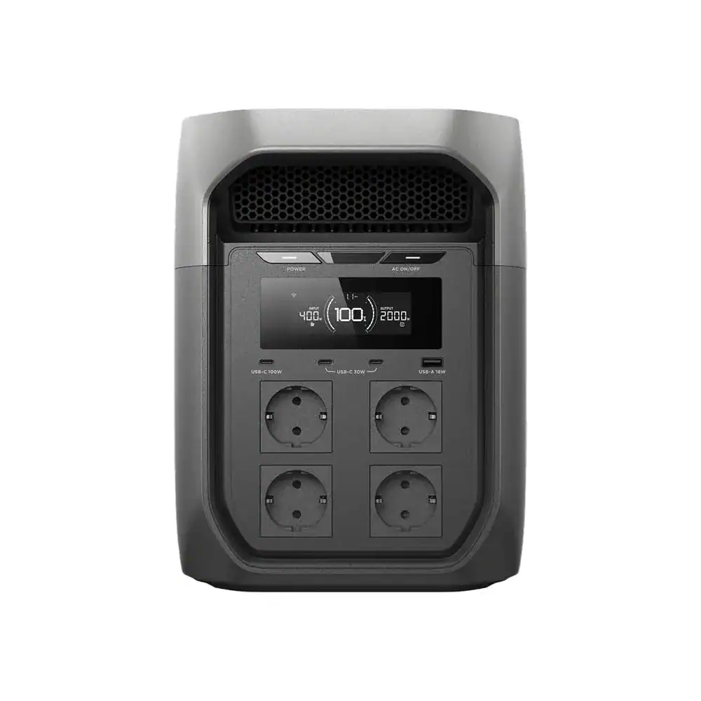Trạm sạc EcoFlow Delta 3 Max | 2048Wh 2400W