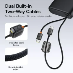 Pin dự phòng Baseus EnerFill FC41 ( 25.000mAh | 140W ) cho điện thoại laptop