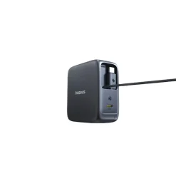 Củ sạc Baseus EnerCore CJ21 67W dây rút, 3 cổng USB-C
