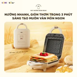 Máy nướng bánh 2 khay Bear SMA-5H07F55 ( 18 tháng BH)