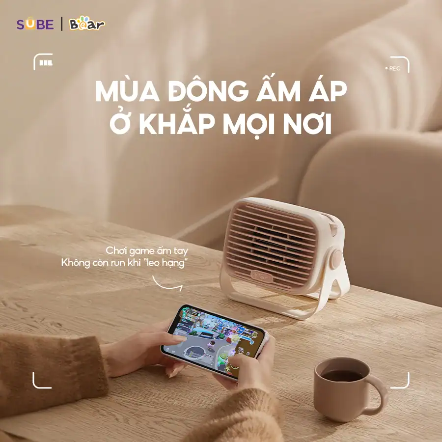 Máy sưởi Bear DNQ-E04Q1 (Bản Quốc Tế)
