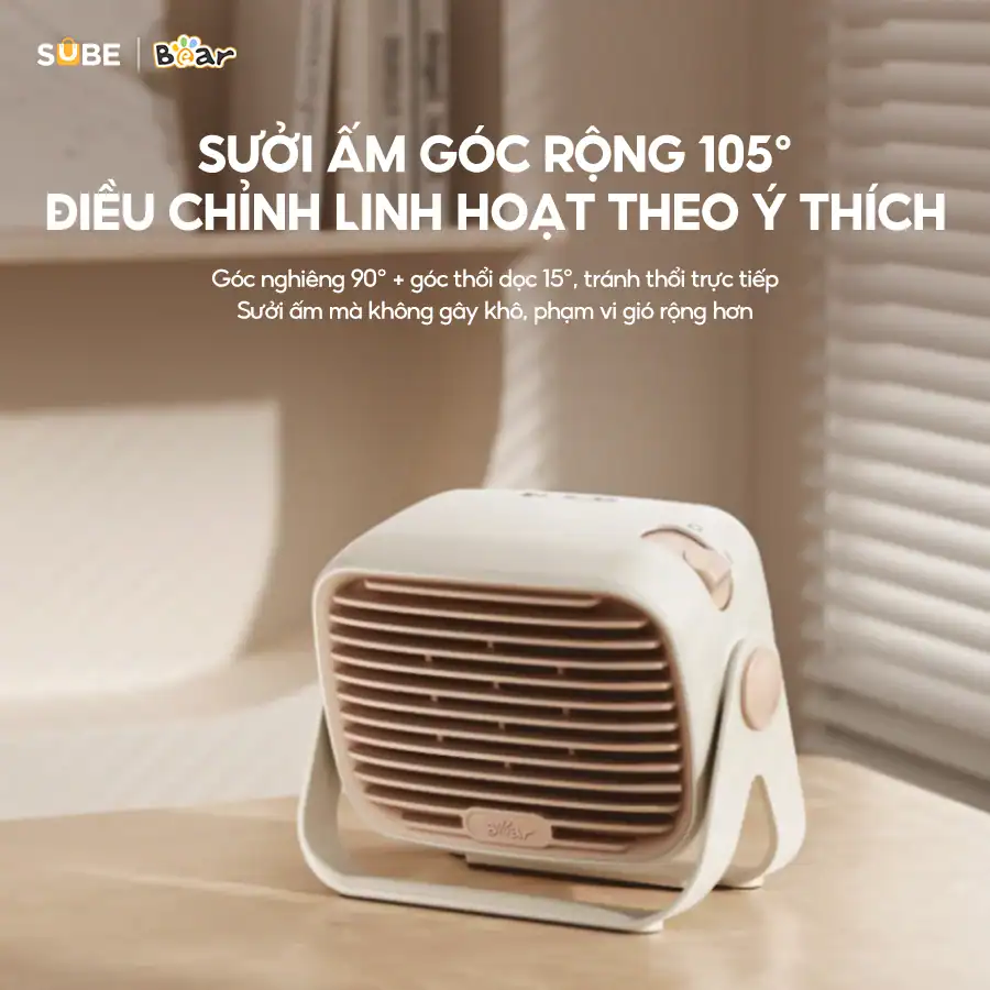 Máy sưởi Bear DNQ-E04Q1 (Bản Quốc Tế)