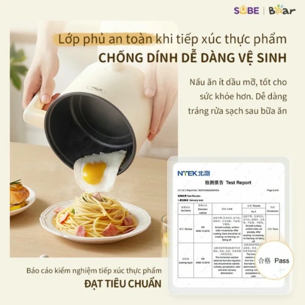 Nồi điện đa năng Bear MC-4H16H ( 12 tháng BH)