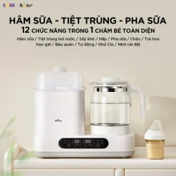 Máy tiệt trùng Bear WW-5H12V78 1.3L, đun nước pha sữa
