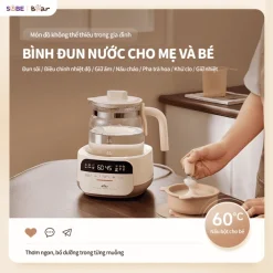 Máy đun nước hâm sữa Bear WW-5H12N dung tích 1.3L