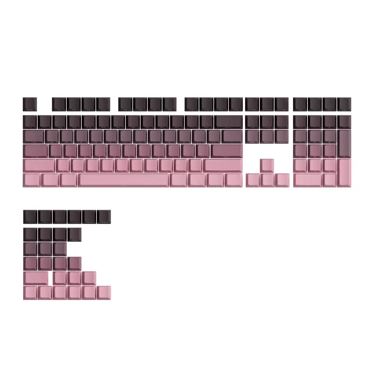Bộ keycap Veekos Gradient (PBT Double-shot / Cherry profile) - Ảnh 19
