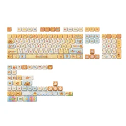 Bộ keycap AKKO Capybara MAO (PBT 5 mặt Dye-sub)