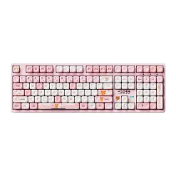 Bàn phím cơ AKKO 3108 V3 Yier and Bubu Pink (Có dây / LED trắng / Frost Pink switch)