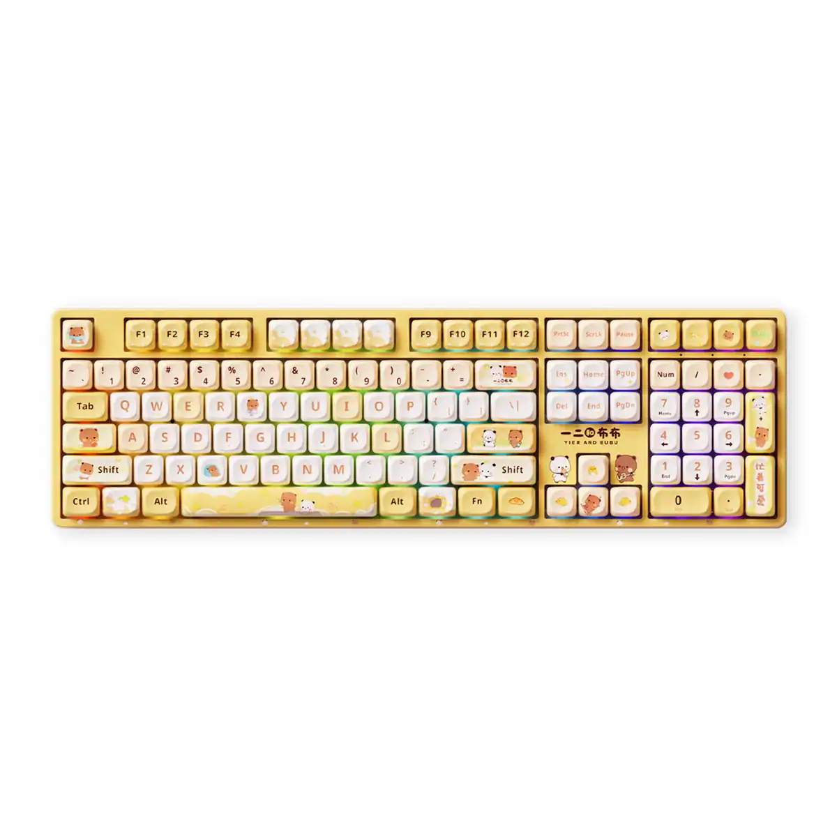 Bàn phím cơ AKKO 5108B Plus Yier and Bubu (3 Mode / Hotswap / RGB / V3 Piano Pro) - Ảnh 5
