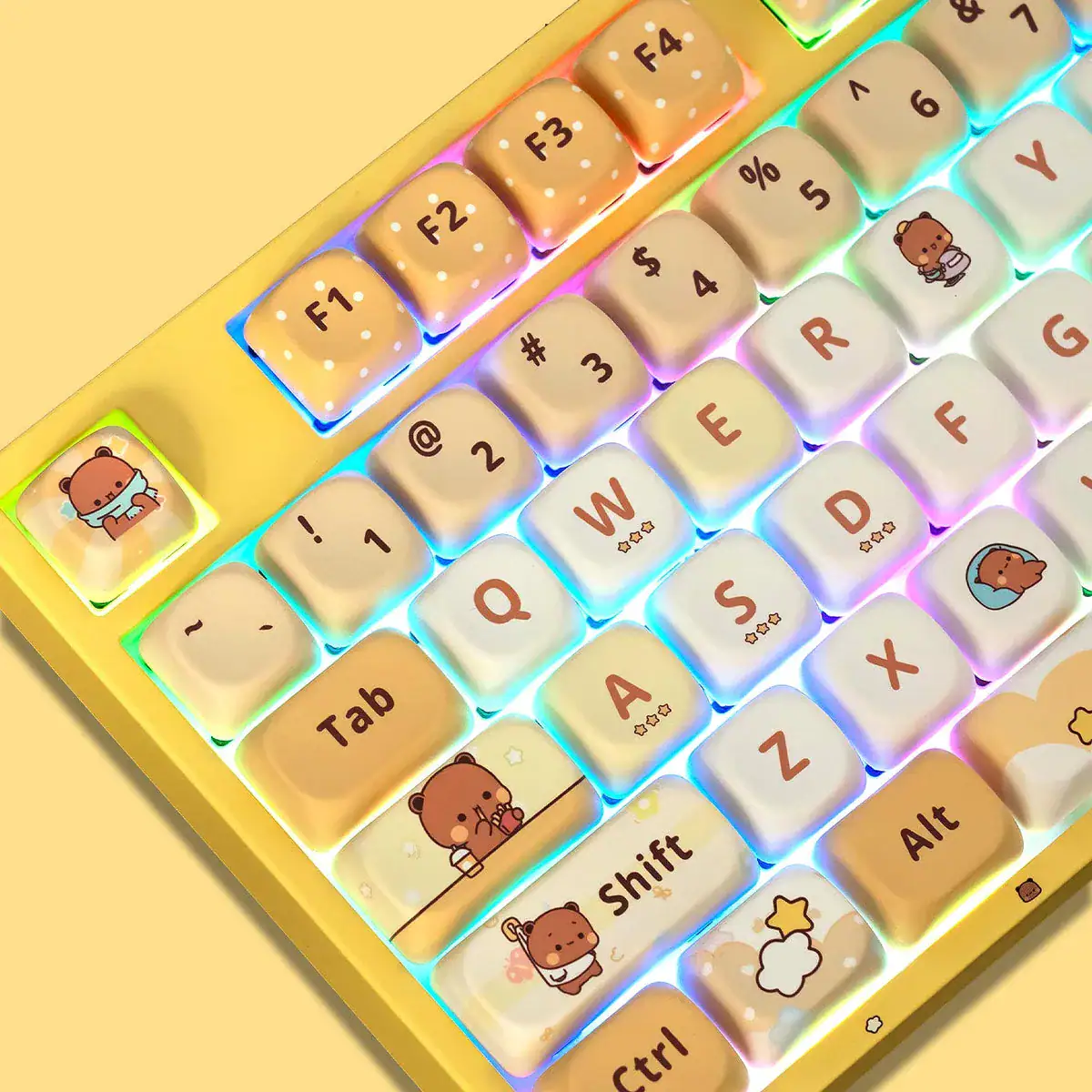 Bàn phím cơ AKKO 5108B Plus Yier and Bubu (3 Mode / Hotswap / RGB / V3 Piano Pro) - Ảnh 8