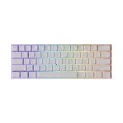 Bàn phím từ MonsGeek FUN60 Max SP White (Akko Glare Magnetic / 3 Mode / 8K 2.4GHz)