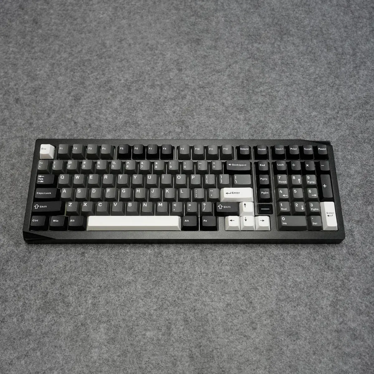 Bàn phím cơ AKKO Gem 02 VIA Black on Silver – hình 3