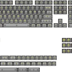 Bộ keycap AKKO Clear Transparent 142 phím (ASA profile)