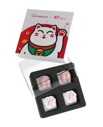 Bộ keycap AKKO Cat Paws Artisan Keycaps