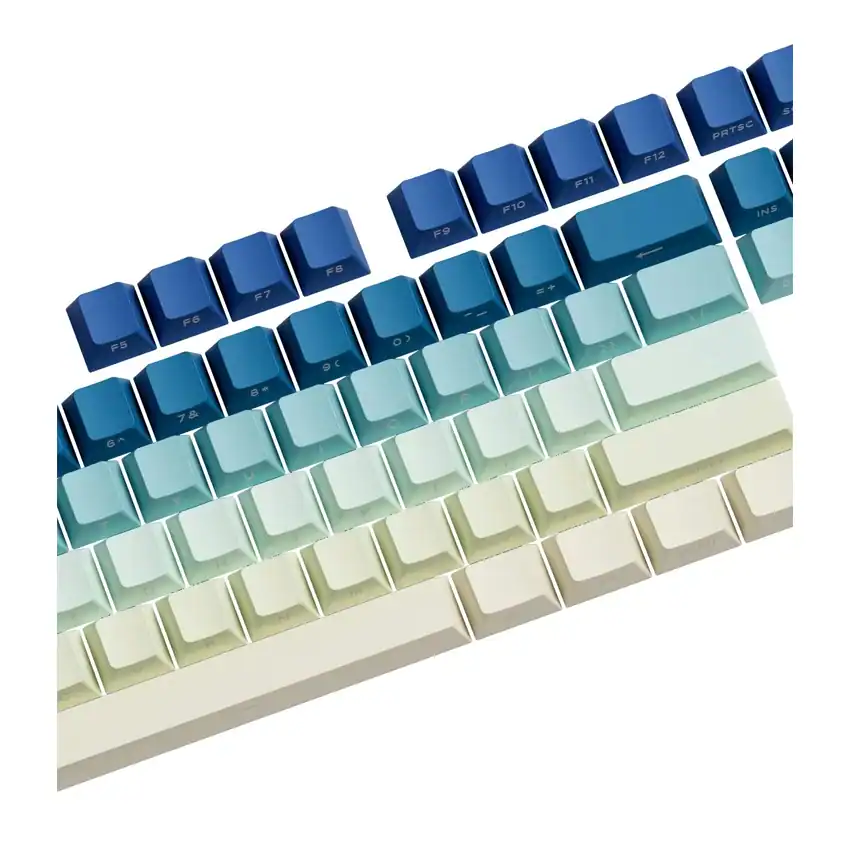 Bộ keycap Veekos Gradient (PBT Double-shot / Cherry profile) - Ảnh 8